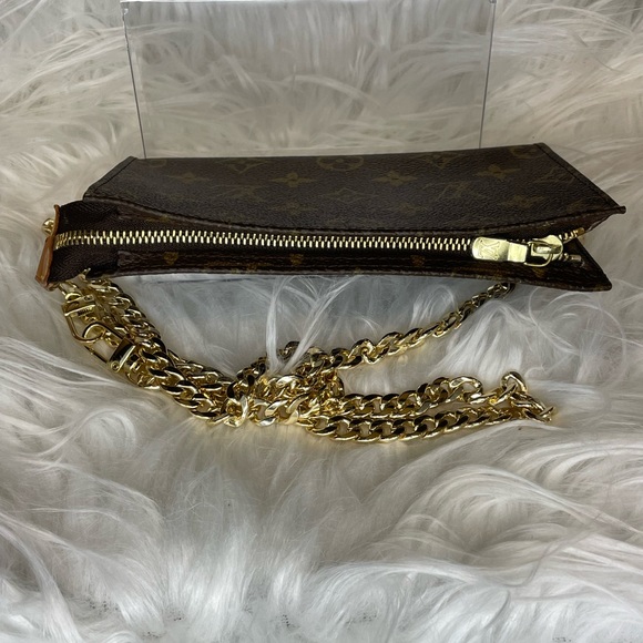 Vintage Louis Vuitton Monogram Pouch 15 - Picture 7 of 14
